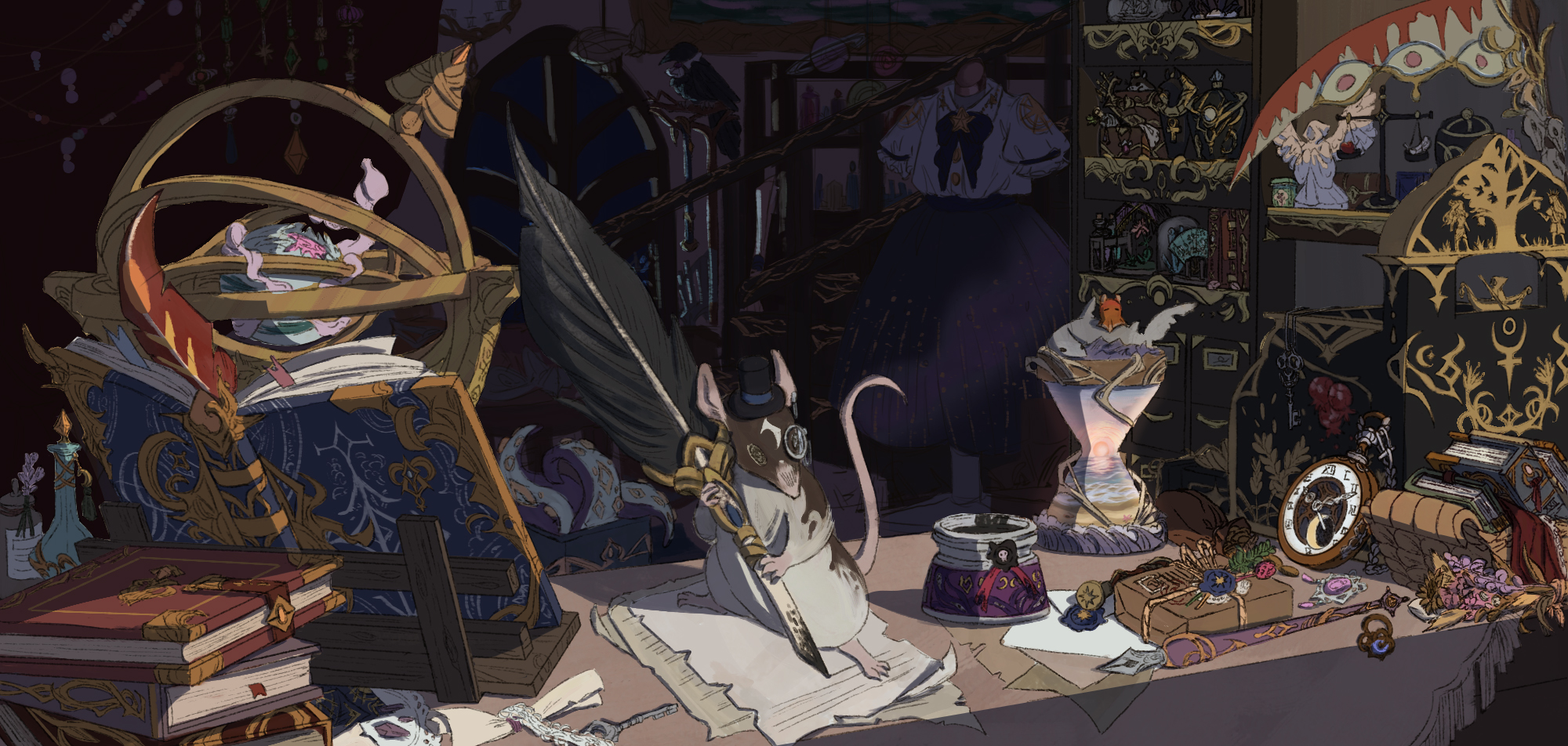 A Banner of Curiosities